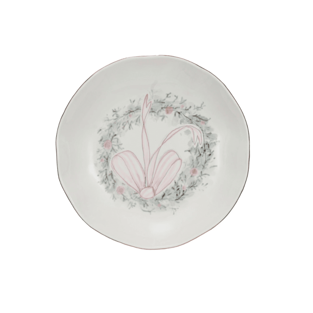 Holiday Wreath Stoneware Bowl, Shop Sweet Lulu