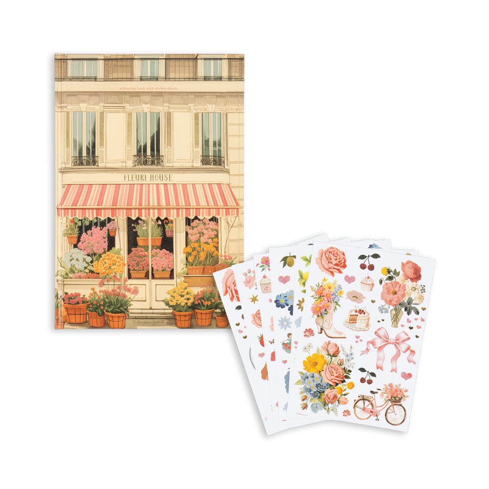House of Flowers Coloring Book, Shop Sweet Lulu