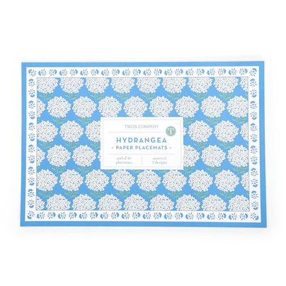 Hydrangea Paper Placemat Book, Shop Sweet Lulu