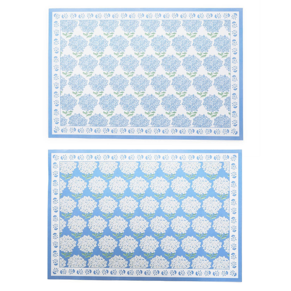 Hydrangea Paper Placemat Book, Shop Sweet Lulu