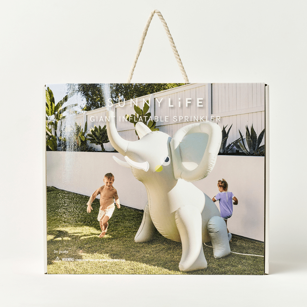 SunnyLife Inflatable Giant Sprinkler - Eli the Elephant, Shop Sweet Lulu