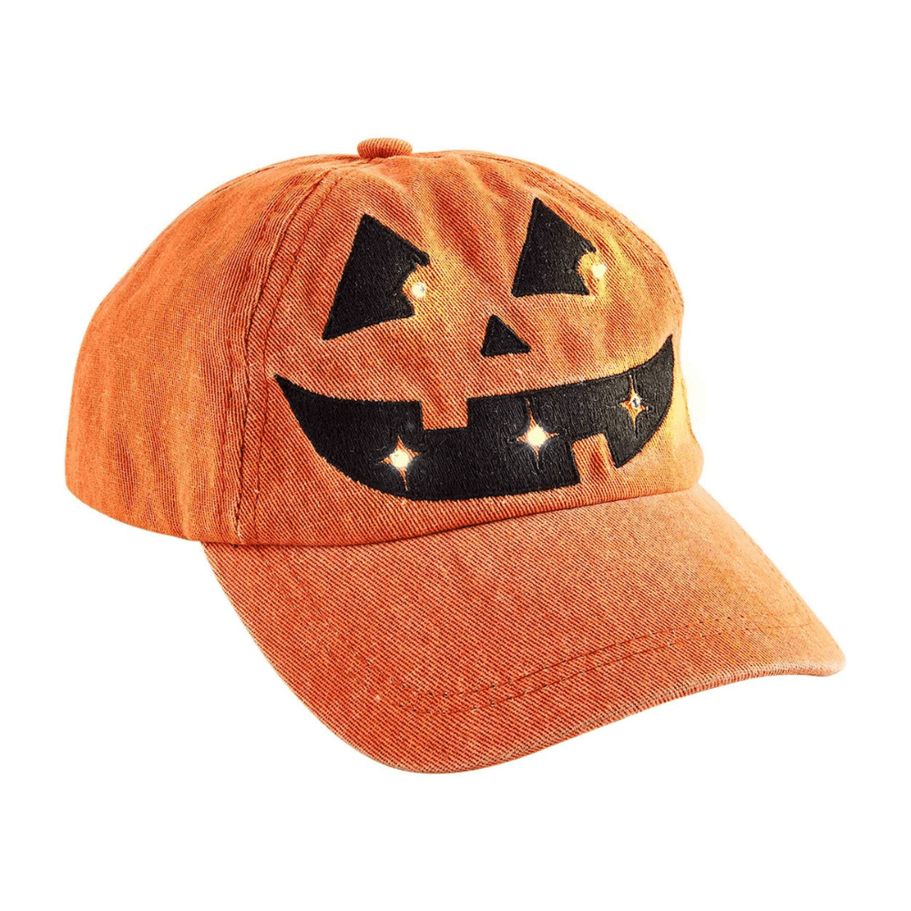 Halloween Light-up Baseball Hat - Jack-o-Lantern, Shop Sweet Lulu