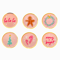 Jingle All the Way Dessert Plates, Shop Sweet Lulu