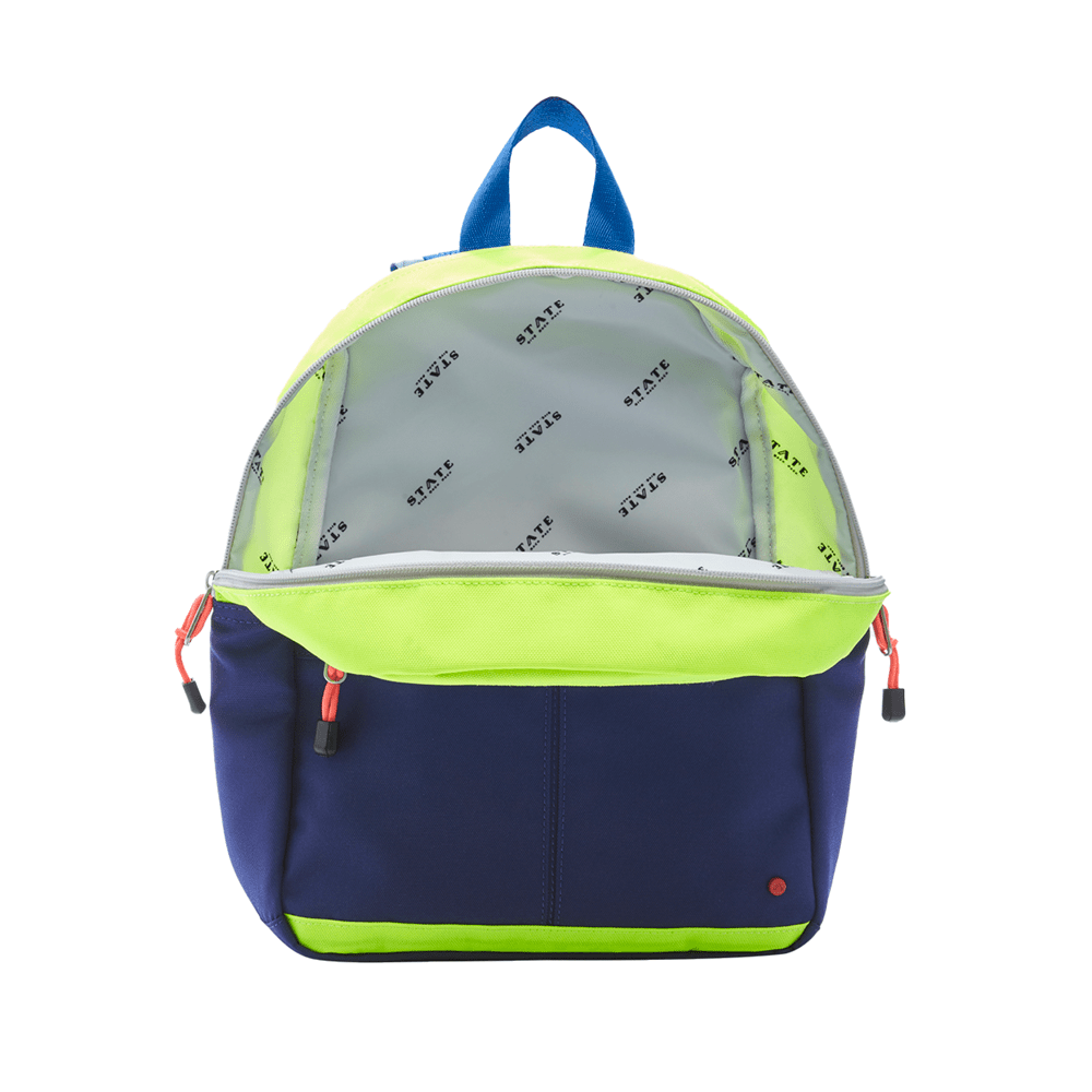 Kane Kids Mini Backpack - Navy/Neon, Shop Sweet Lulu