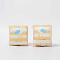 Kids Floaties - Sid the Seagull Mustard Stripe, Shop Sweet Lulu