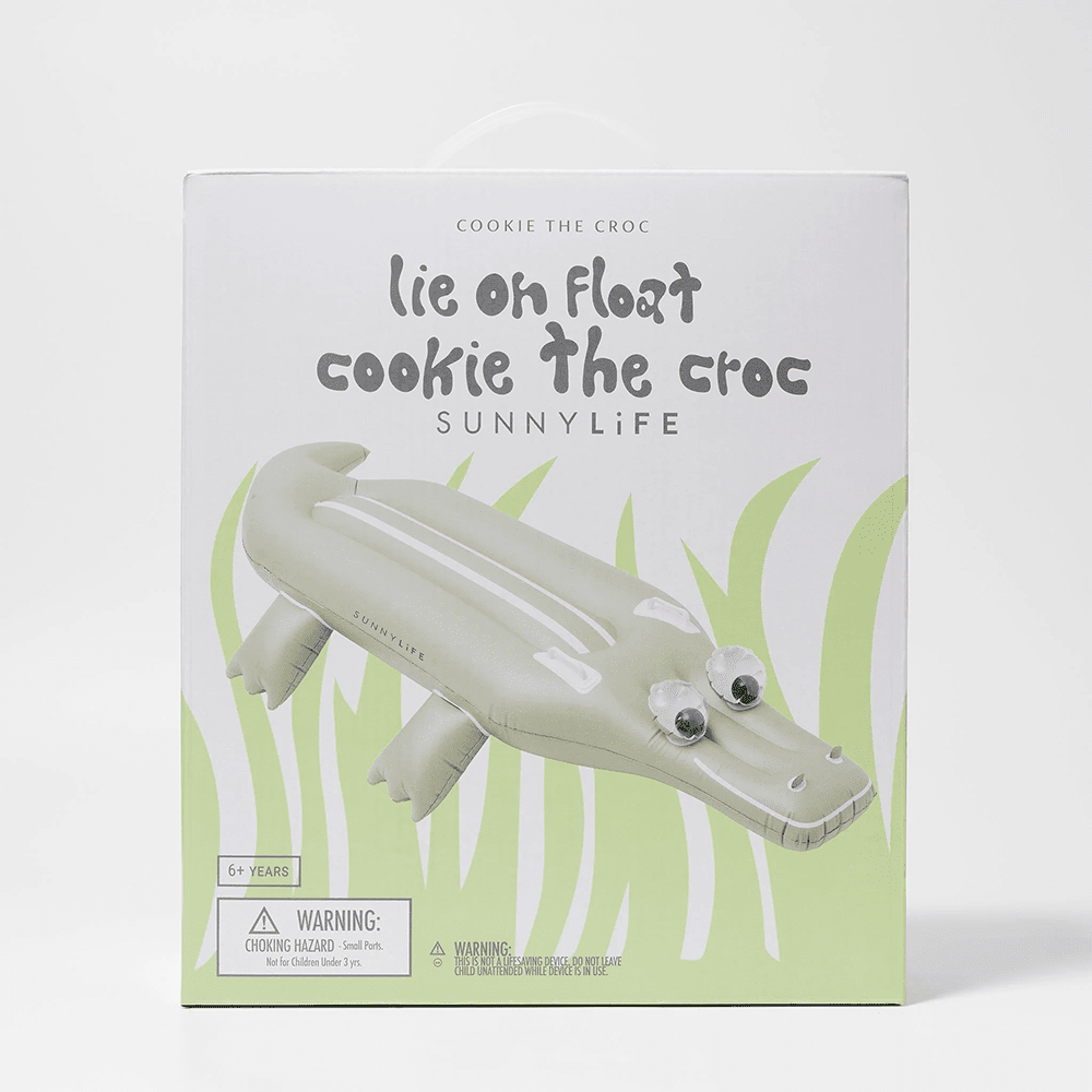 Kids Lie-On Float - Cookie the Croc, Shop Sweet Lulu