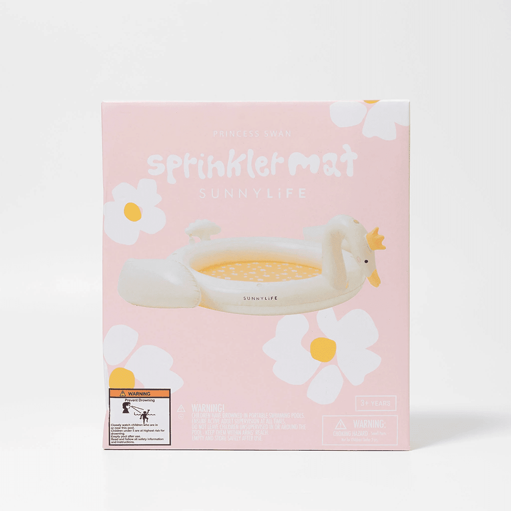 Kids Sprinkler Mat - Princess Swan, Shop Sweet Lulu