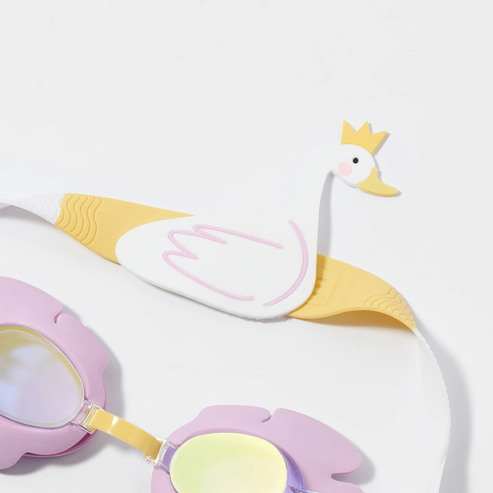 Kids Swim Goggles - Princess Swan Multi, Shop Sweet Lulu