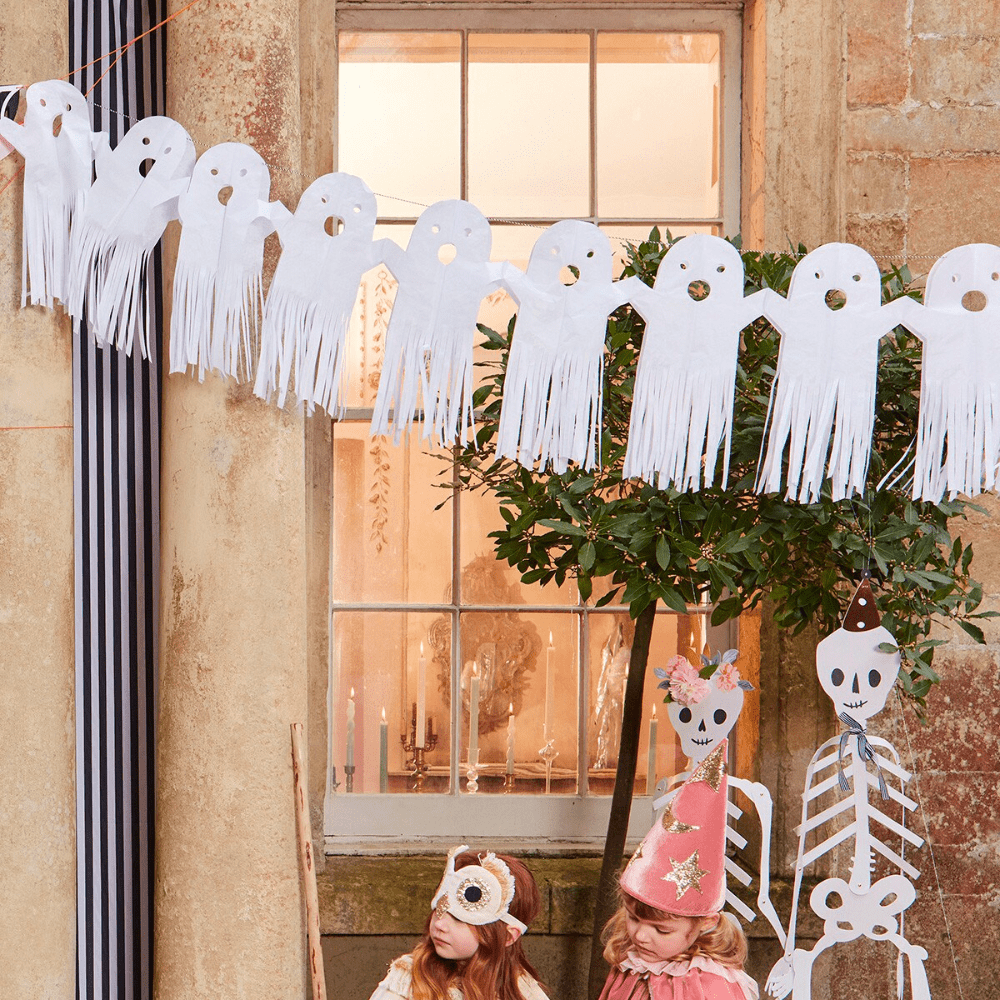 Meri Meri Large Tissue Paper Ghost Garland, Shop Sweet Lulu