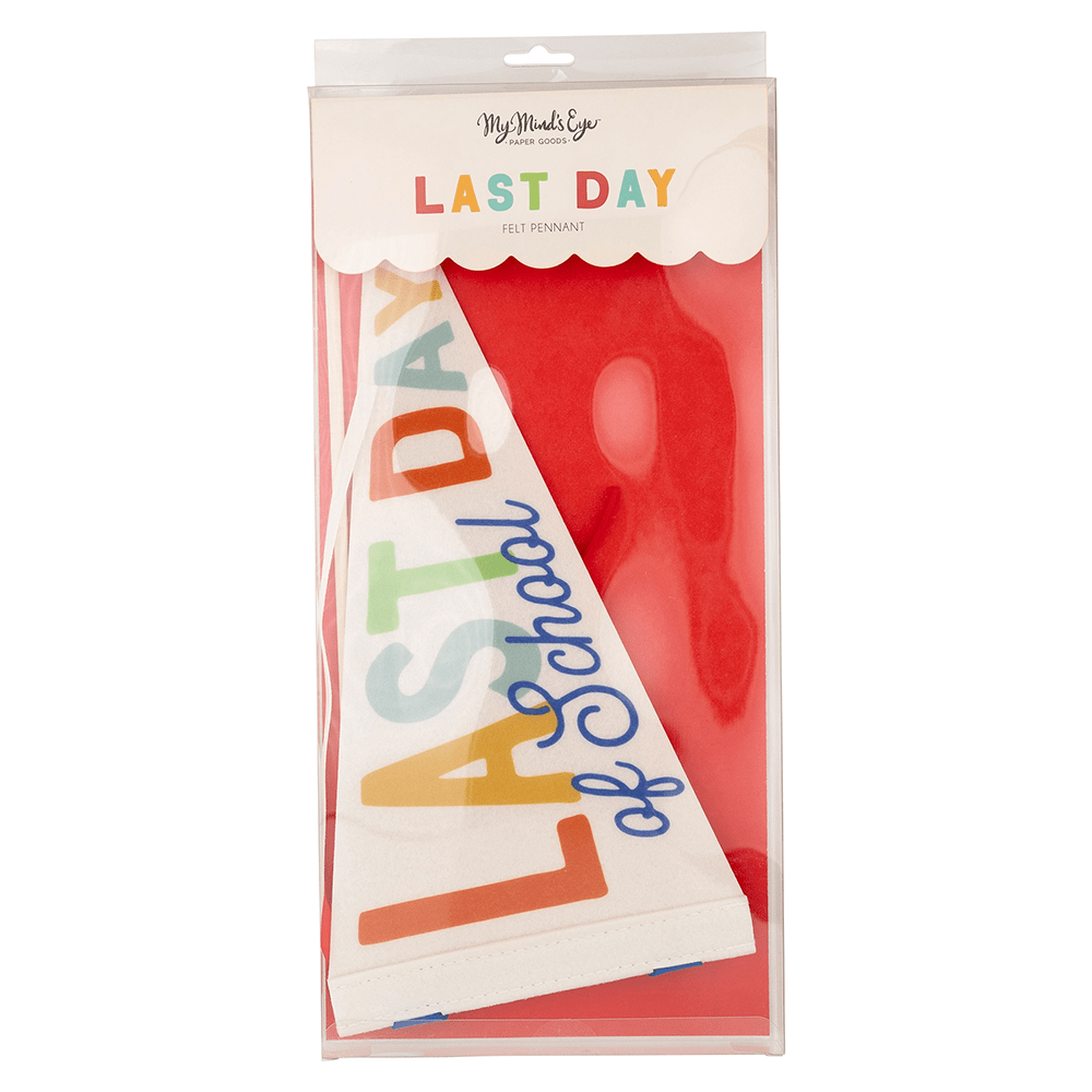 Last Day of School Felt Pennant Banner, Shop Sweet Lulu