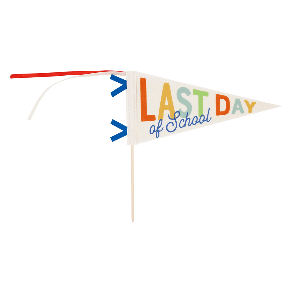 Last Day of School Felt Pennant Banner, Shop Sweet Lulu