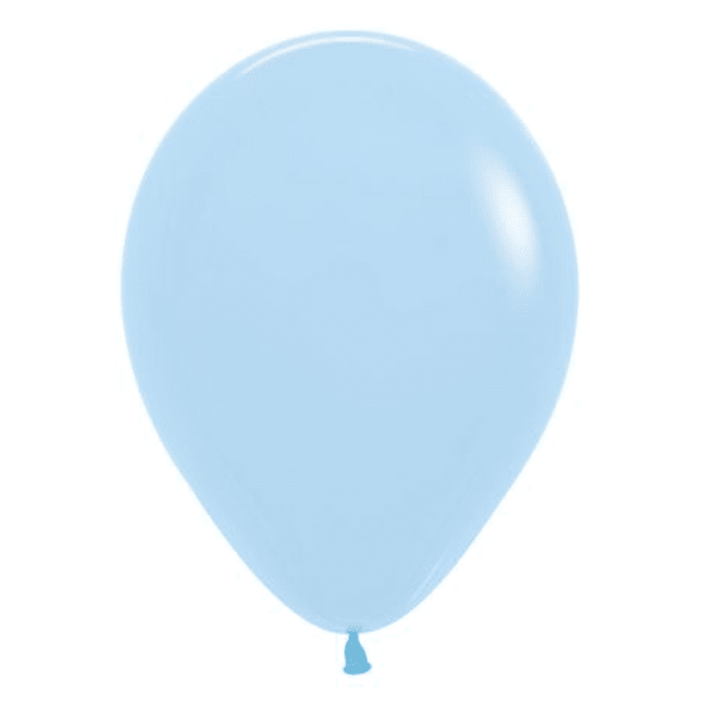 Latex Balloon, Pastel Matte Blue, Shop Sweet Lulu