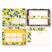 Lemon Grove Assorted Notecard Set, Shop Sweet Lulu