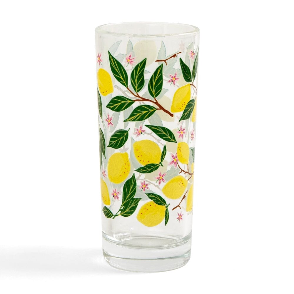 Lemon Grove Tall Juice Glass, Shop Sweet Lulu