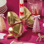Large Gold Bow Taper Candle Holder, Shop Sweet Lulu