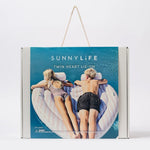 SunnyLife Luxe Lie-On Float - Stole My Heart Pink Stripe, Shop Sweet Lulu