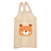 Linen Apron - Bear, Shop Sweet Lulu