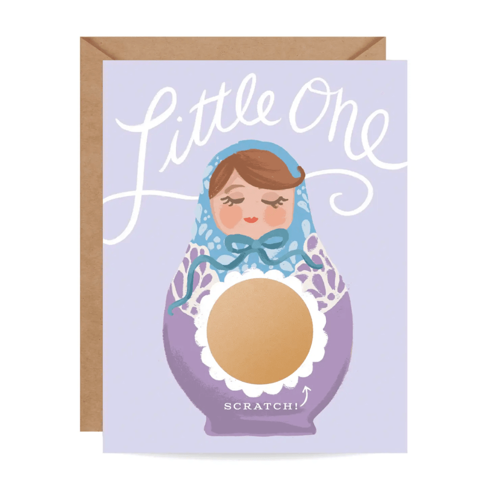 Nesting Doll Hidden Message New Baby/Pregnancy Card - Shop Sweet Lulu