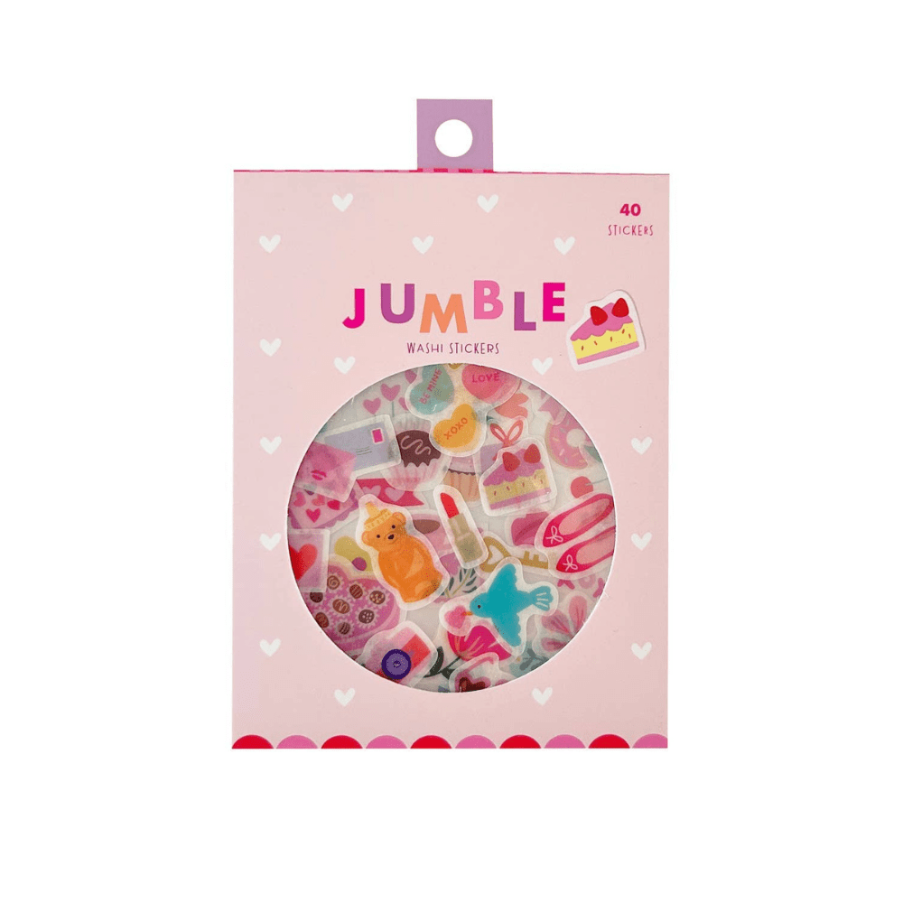 Love Jumble Washi Stickers, Shop Sweet Lulu