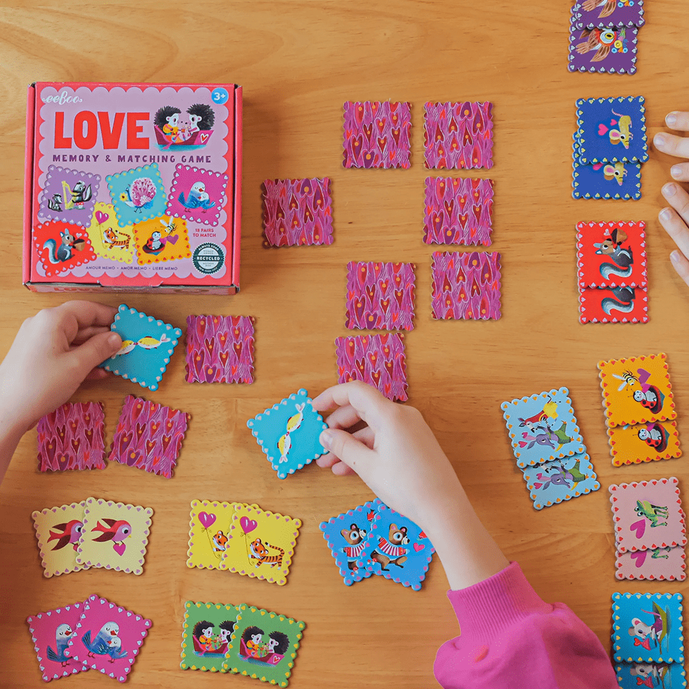 Love Little Square Memory Game, Shop Sweet Lulu