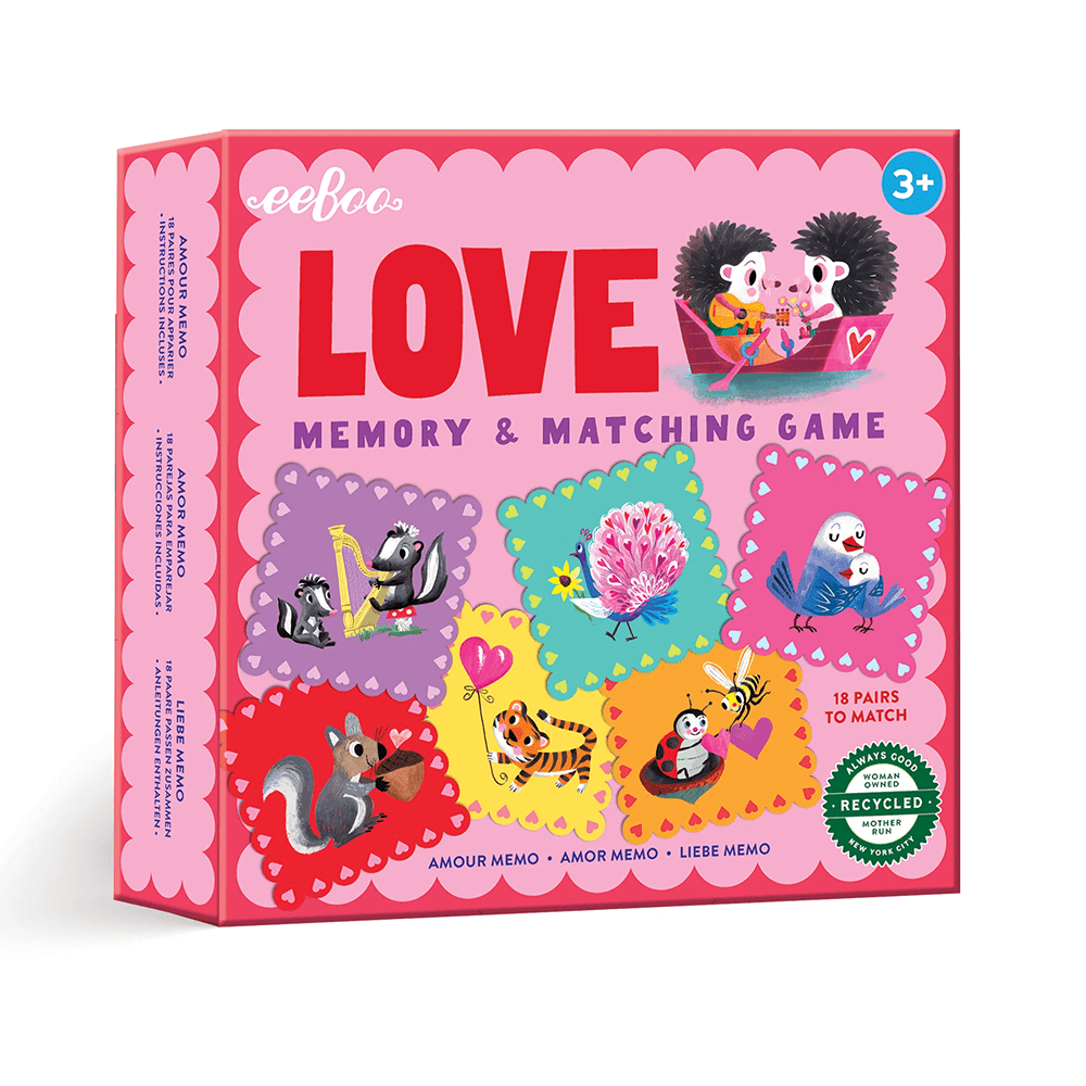 Love Little Square Memory Game, Shop Sweet Lulu