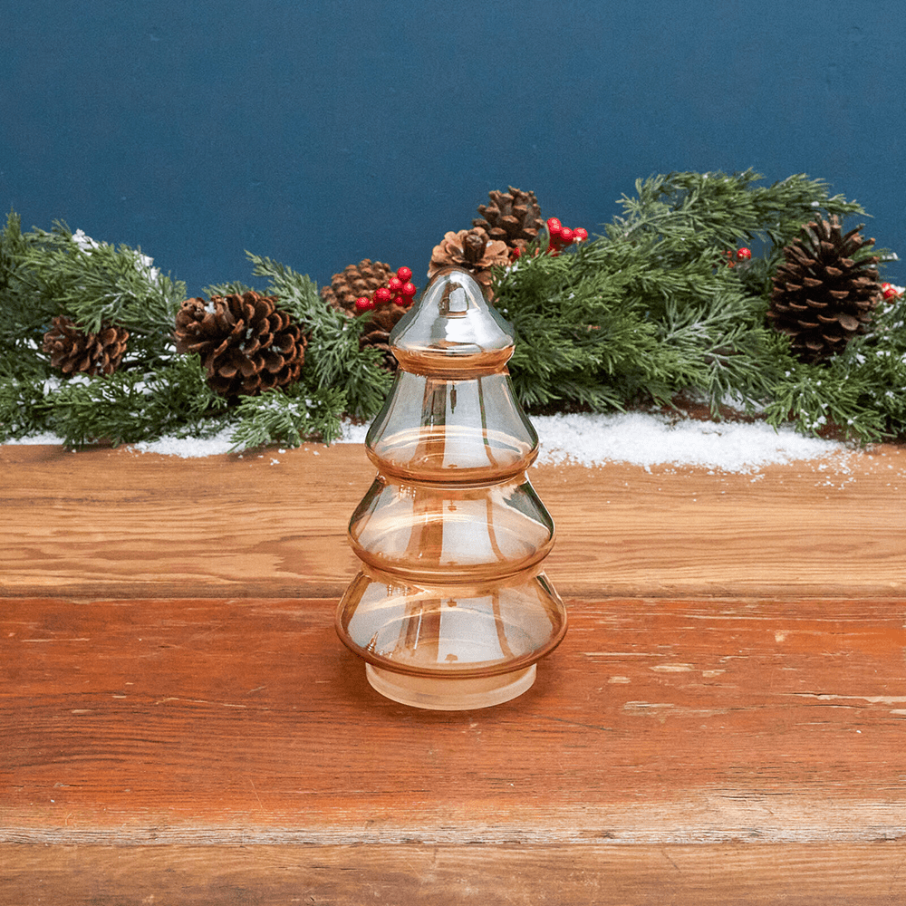 Luster Glass Tree Canister - Gold, Shop Sweet Lulu