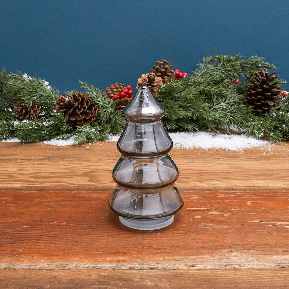 Luster Glass Tree Canister - Onyx, Shop Sweet Lulu