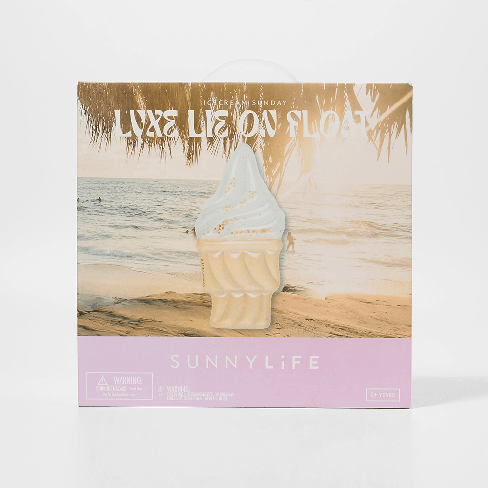 Luxe Lie-On Float - Ice Cream Sunday Multi, Shop Sweet Lulu
