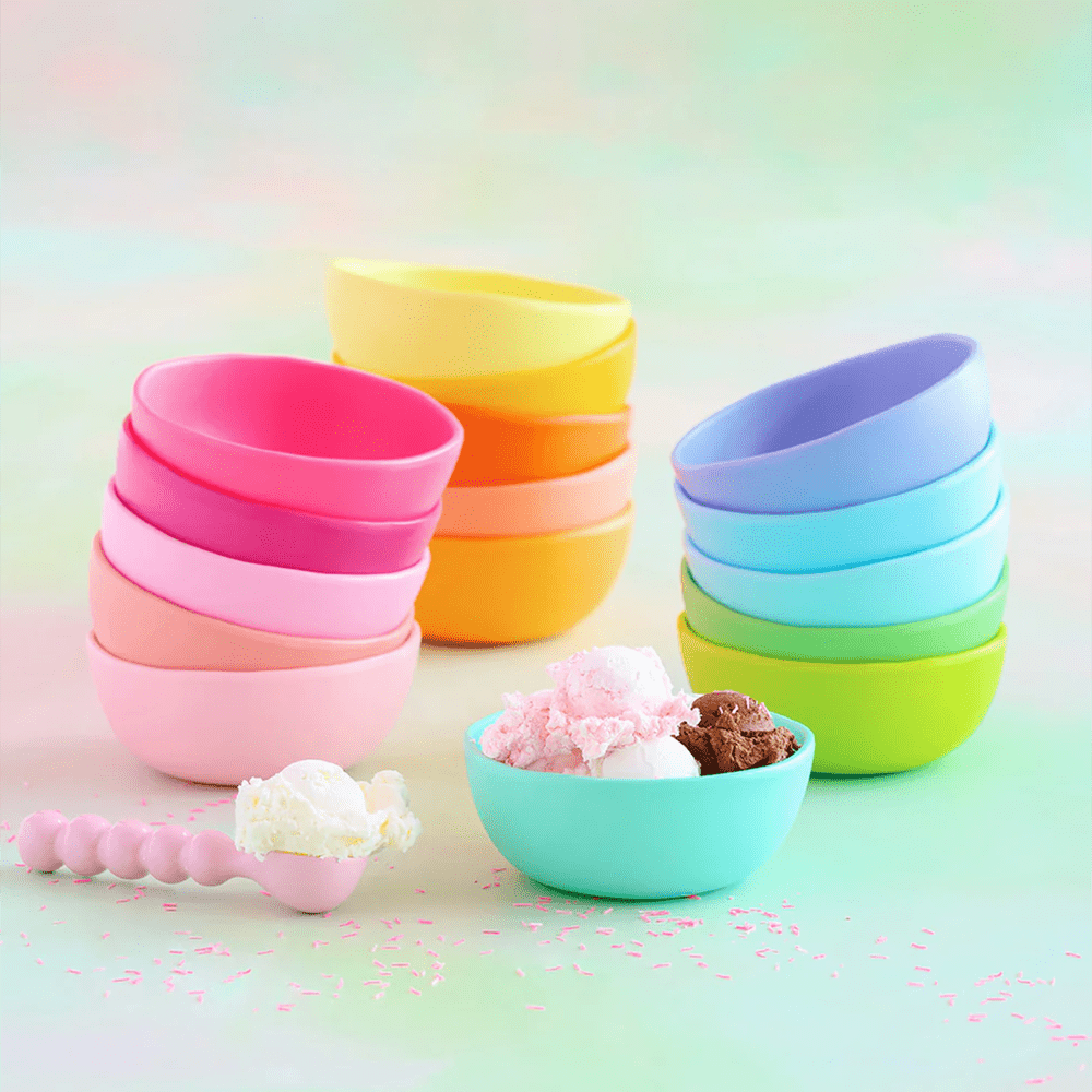 Melamine Rainbow Bowl - 16 Color Options, Shop Sweet Lulu