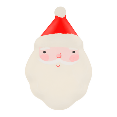 Meri Meri Melamine Santa Plate