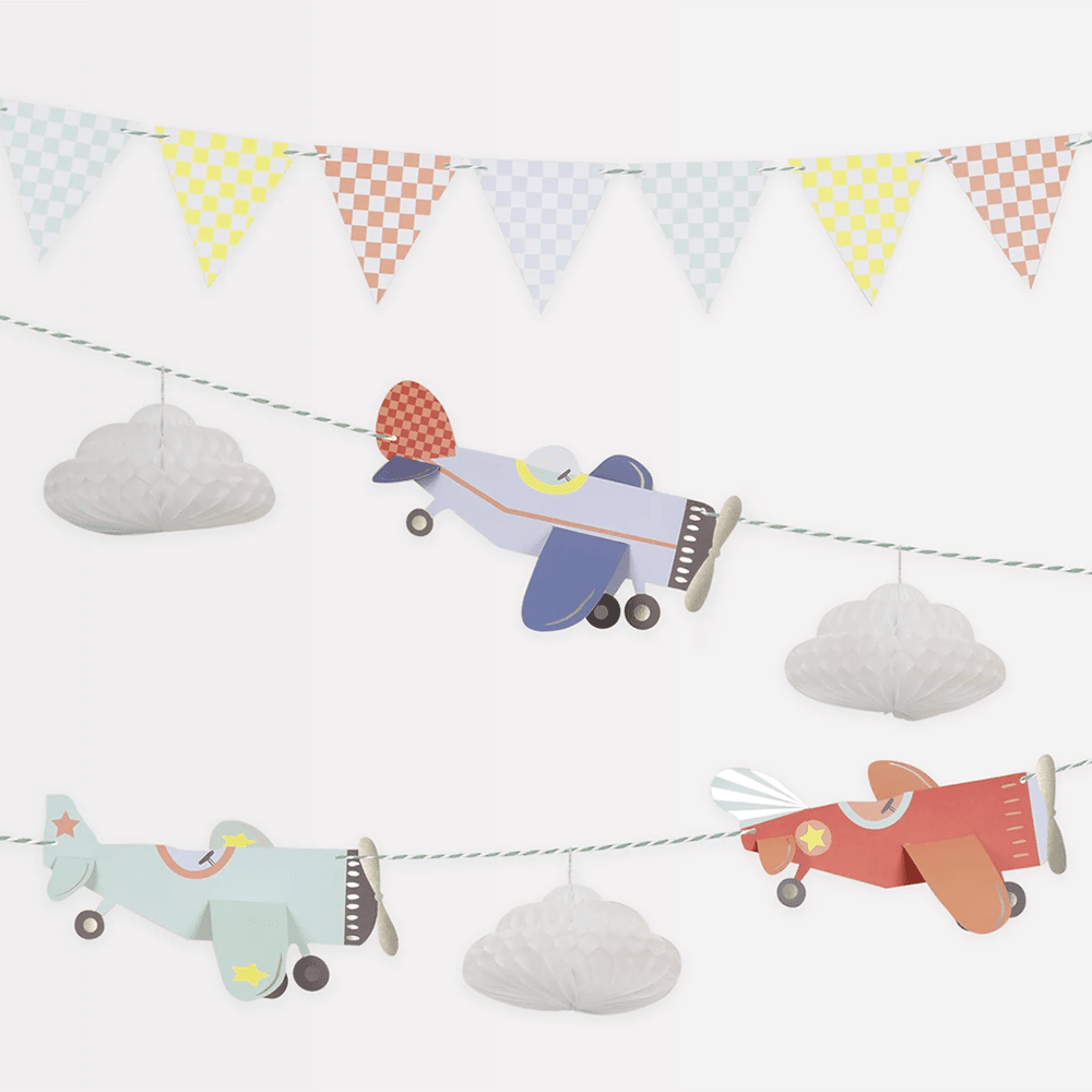 Meri Meri Airplane Garland, Shop Sweet Lulu