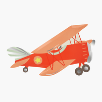 Meri Meri Airplane Plates, Shop Sweet Lulu