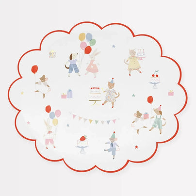 Meri Meri Animal Friends Dinner Plates