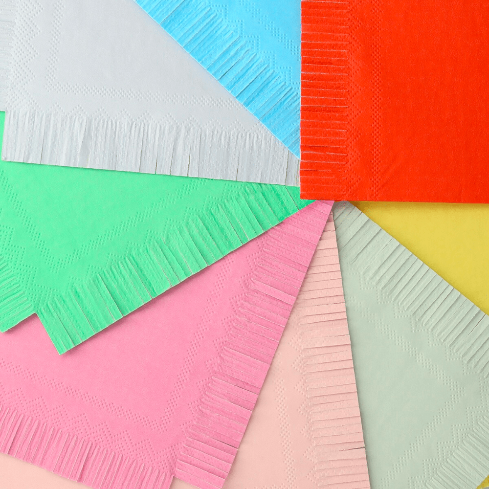 Meri Meri Assorted Bright Small Napkins, Shop Sweet Lulu