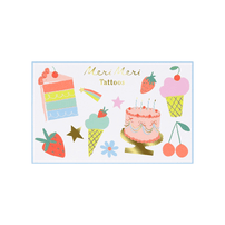 Meri Meri Birthday Temporary Tattoos, Shop Sweet Lulu
