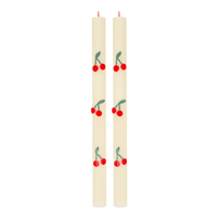 Meri Meri Cherry Table Candles, Shop Sweet Lulu