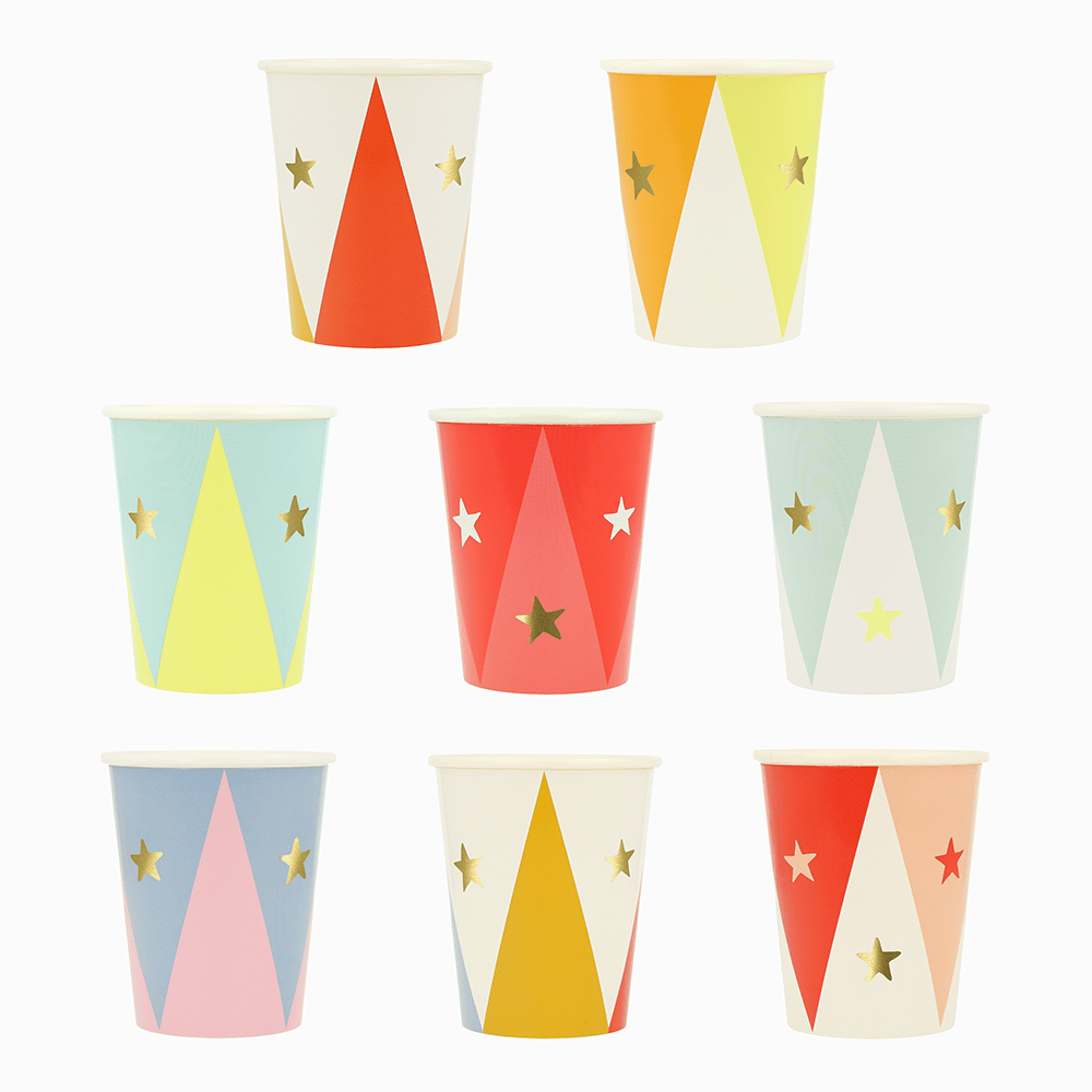 Meri Meri Circus Cups, Shop Sweet Lulu