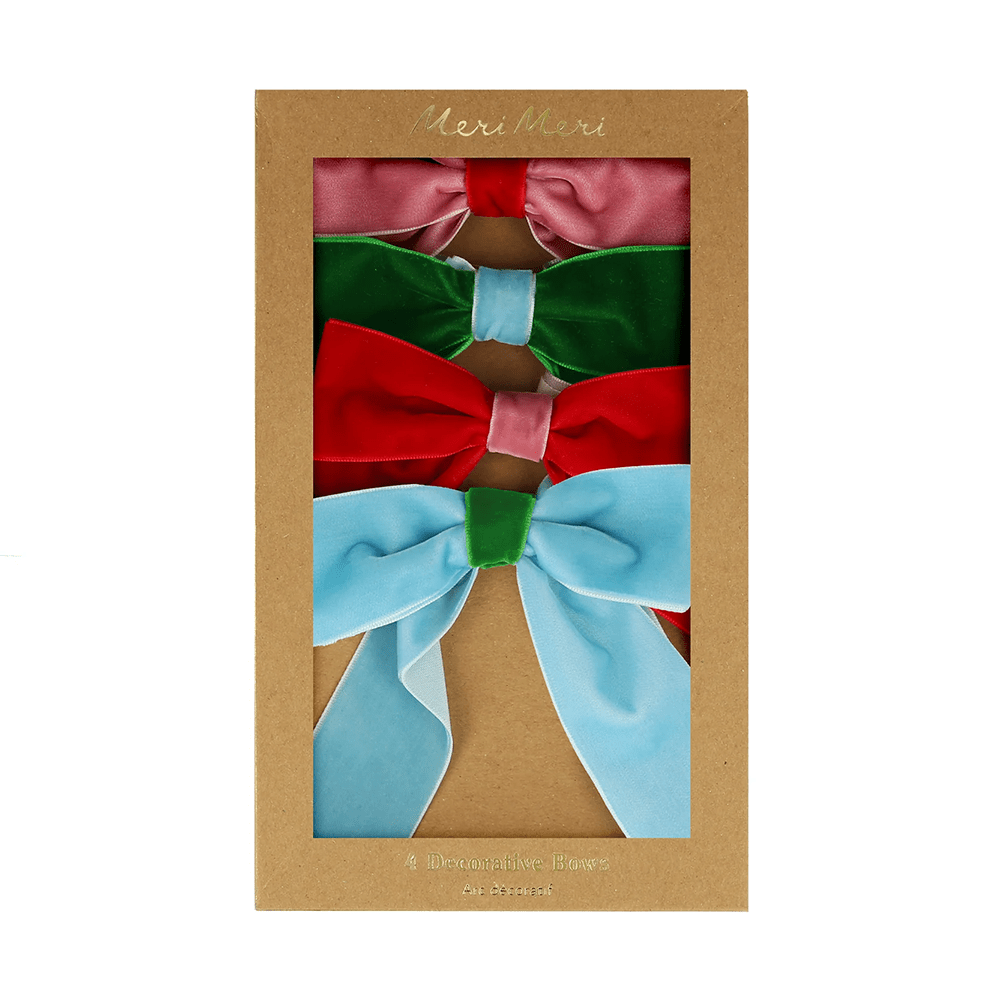 Meri Meri Decorative Velvet Bows, Shop Sweet Lulu