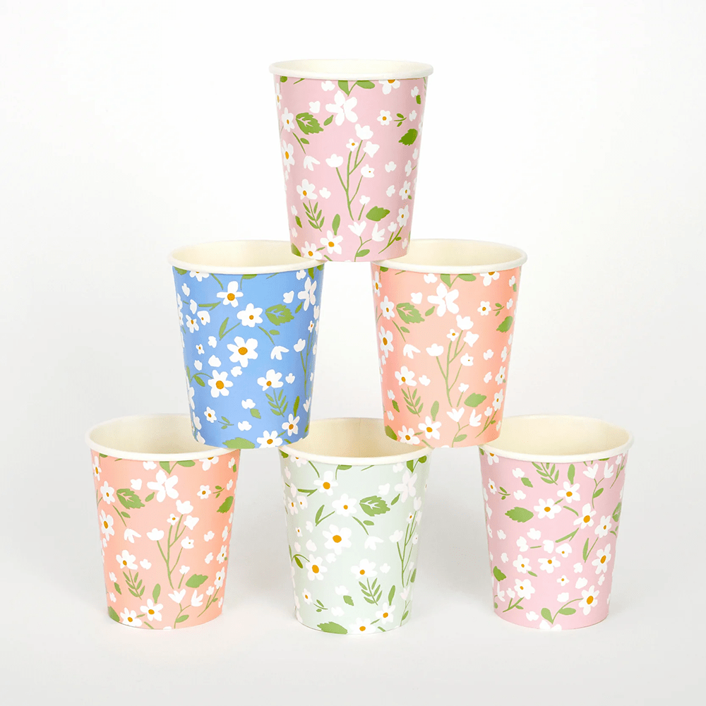 Meri Meri Ditsy Floral Cups, Shop Sweet Lulu