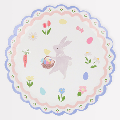 Meri Meri Easter Bunny Dinner Plates, Shop Sweet Lulu