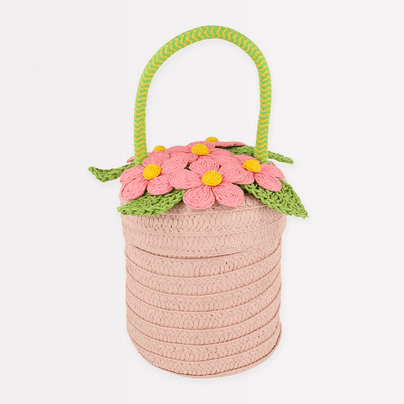 Meri Meri Flower Pot Basket Bag, Shop Sweet Lulu