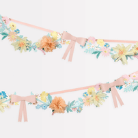 Meri Meri Flower & Bow Garland, Shop Sweet Lulu
