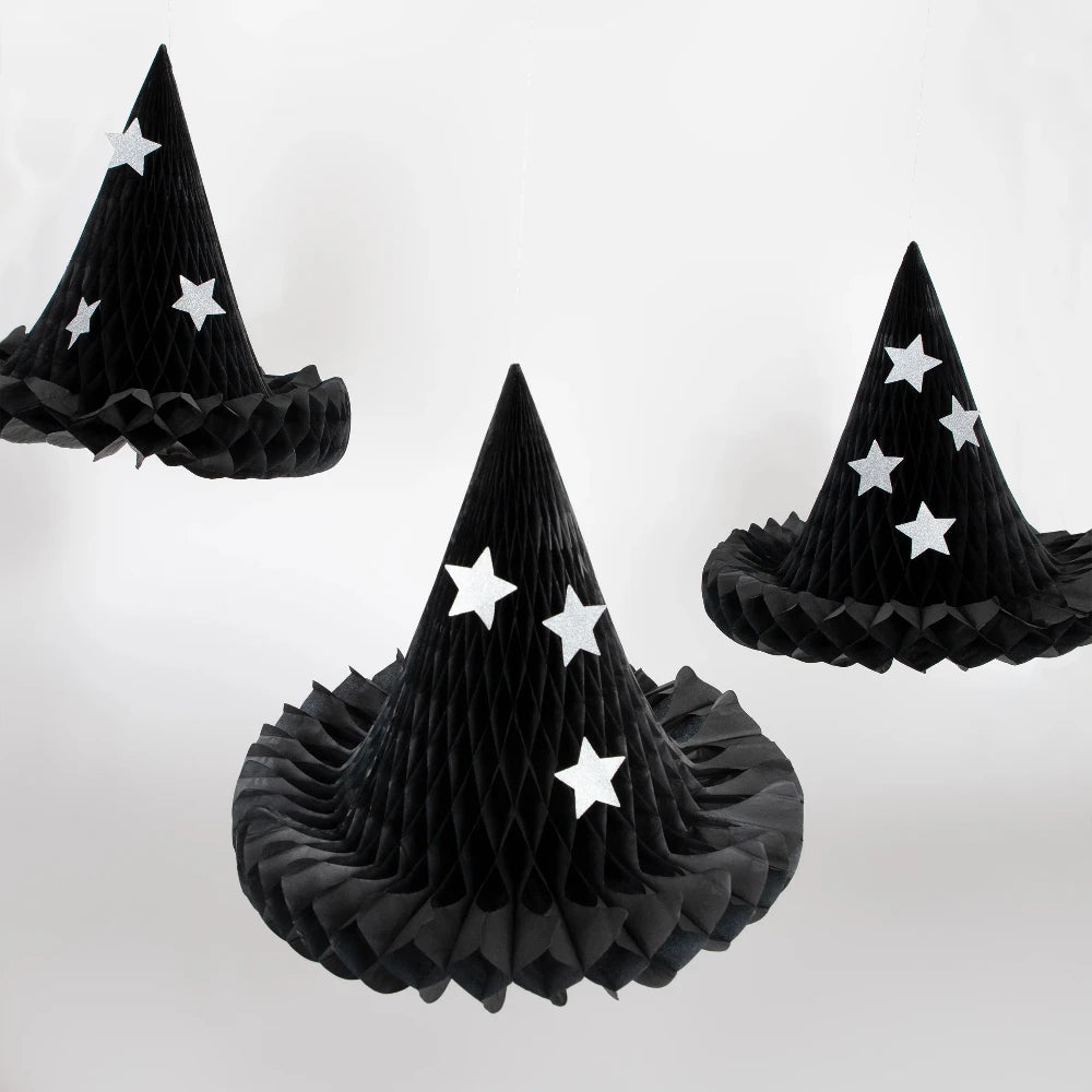 Meri Meri Honeycomb Witch Hat Decorations, Shop Sweet Lulu