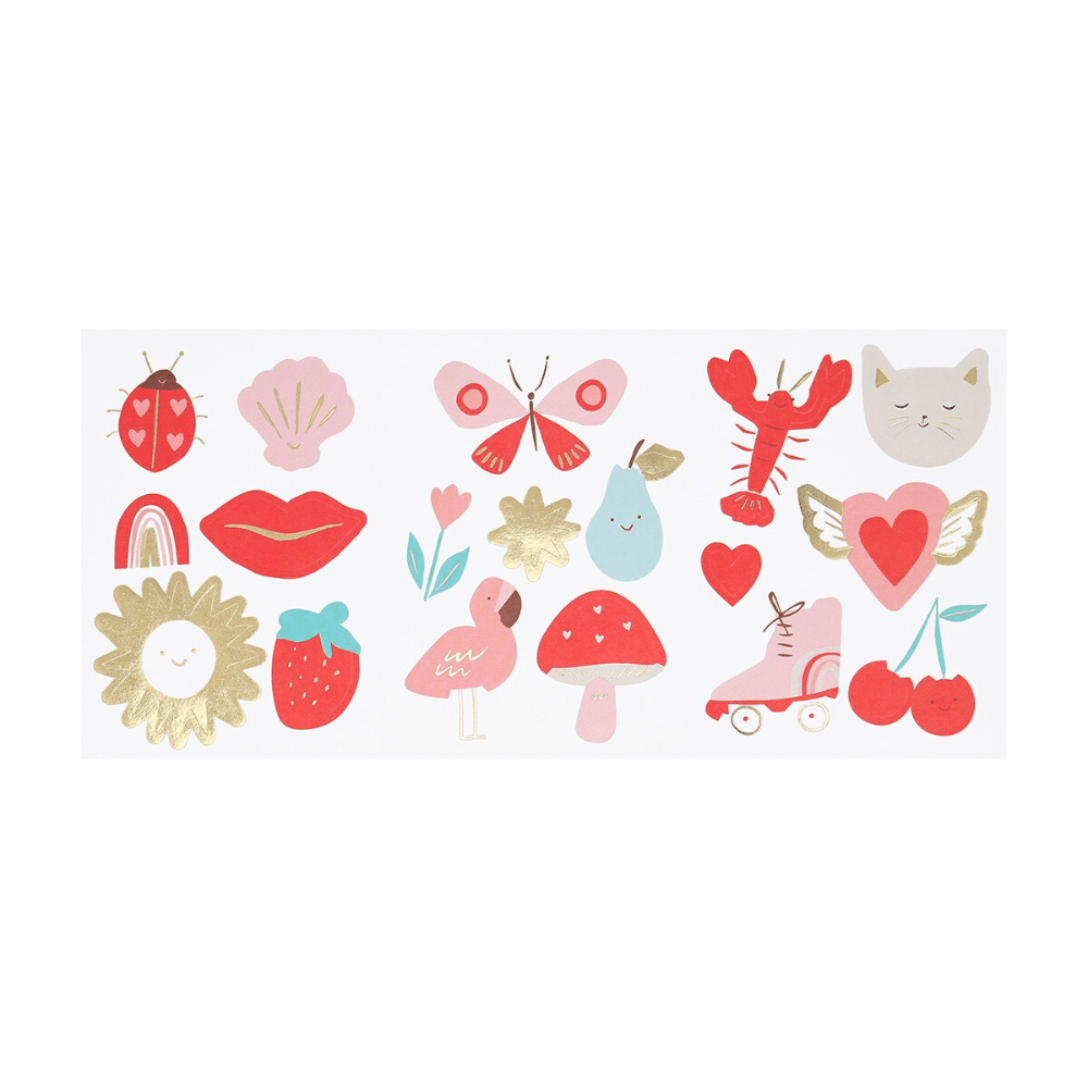 Meri Meri Icon Kids Valentine's Cards & Stickers Set, Shop Sweet Lulu