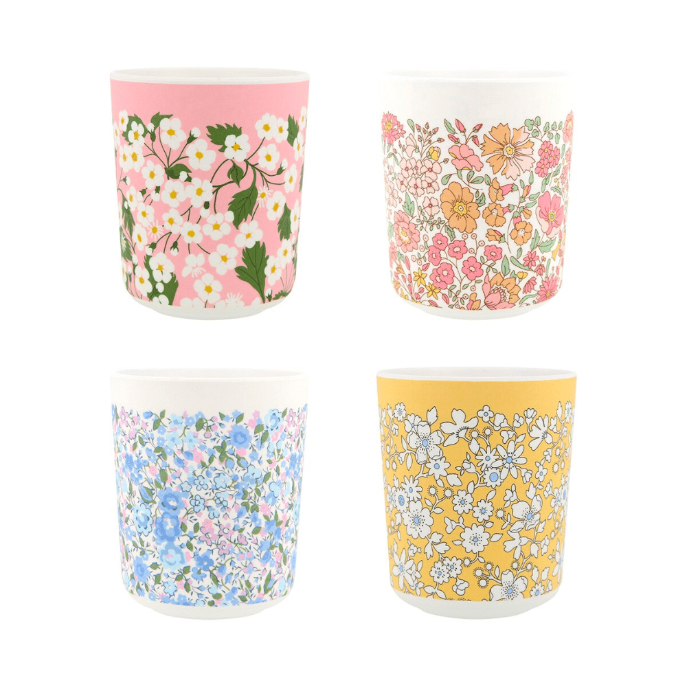 Meri Meri x Liberty Mixed Set Reusable Cups, Shop Sweet Lulu