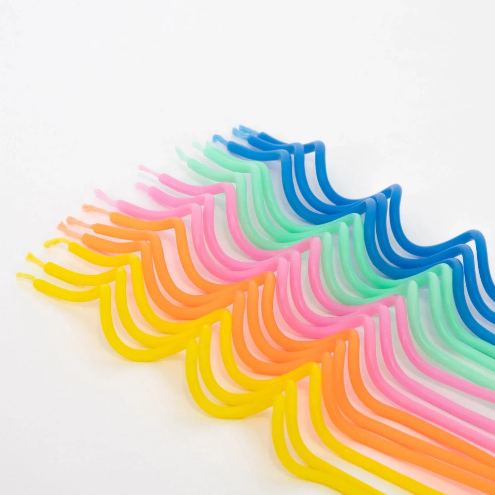 Meri Meri Mixed Swirly Candles, Shop Sweet Lulu