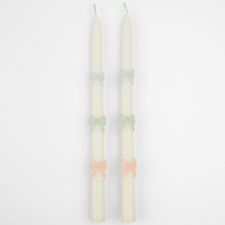 Meri Meri Multi Bow Taper Candles, Shop Sweet Lulu