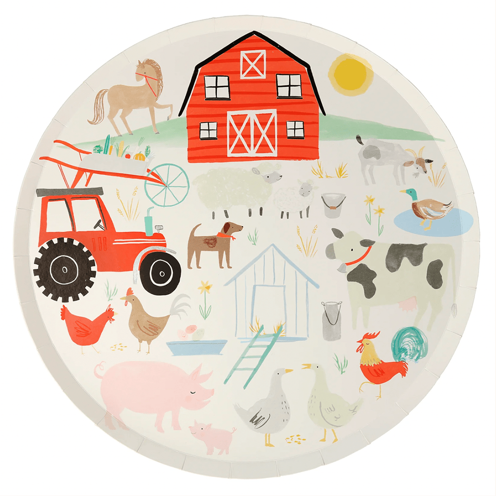 Meri Meri On the Farm Dinner Plates, Shop Sweet Lulu