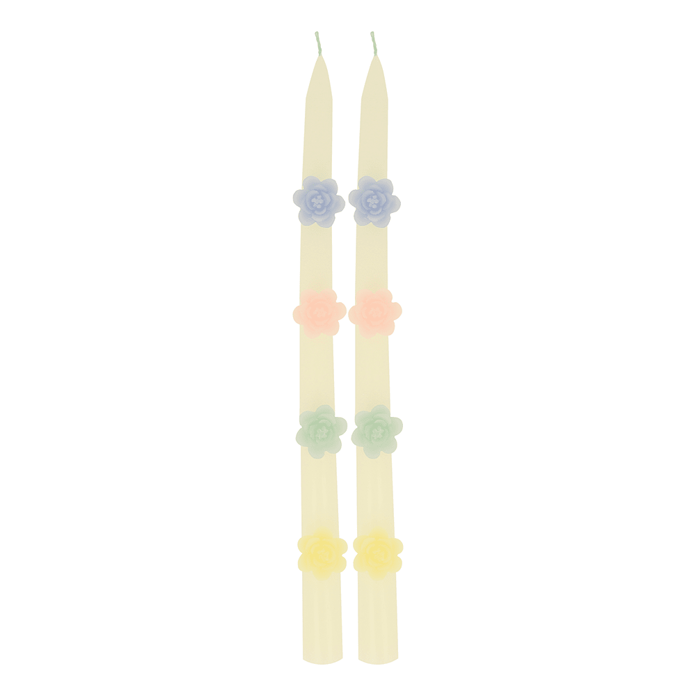 Meri Meri Pastel Flower Taper Candles, Shop Sweet Lulu