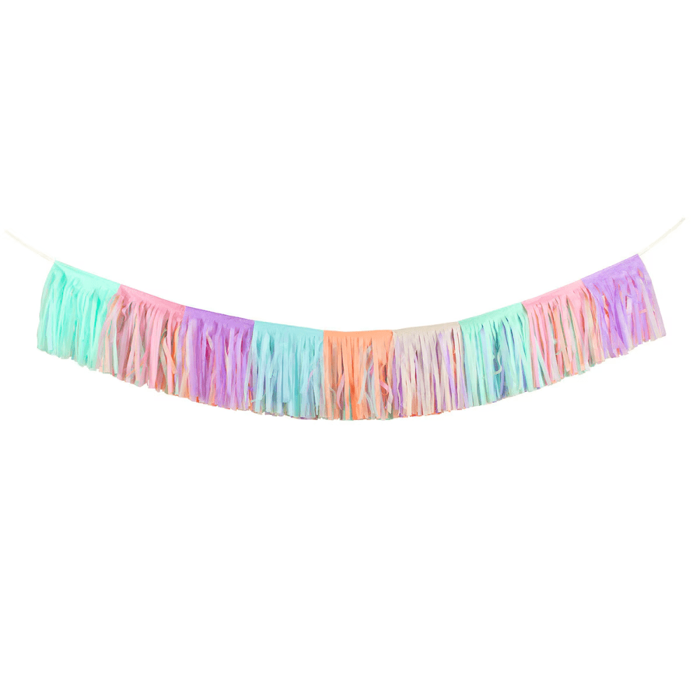 Meri Meri Pastel Fringe Garland, Shop Sweet Lulu